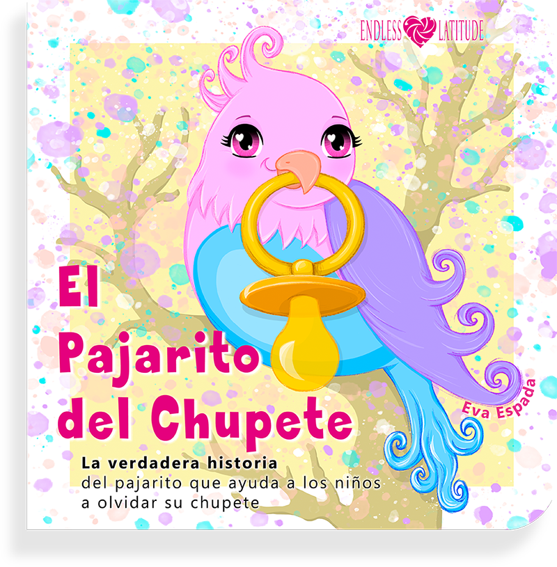 Portada del libro infantil “El pajarito del chupete”, una historia para ayudar a los niños a dejar el chupete