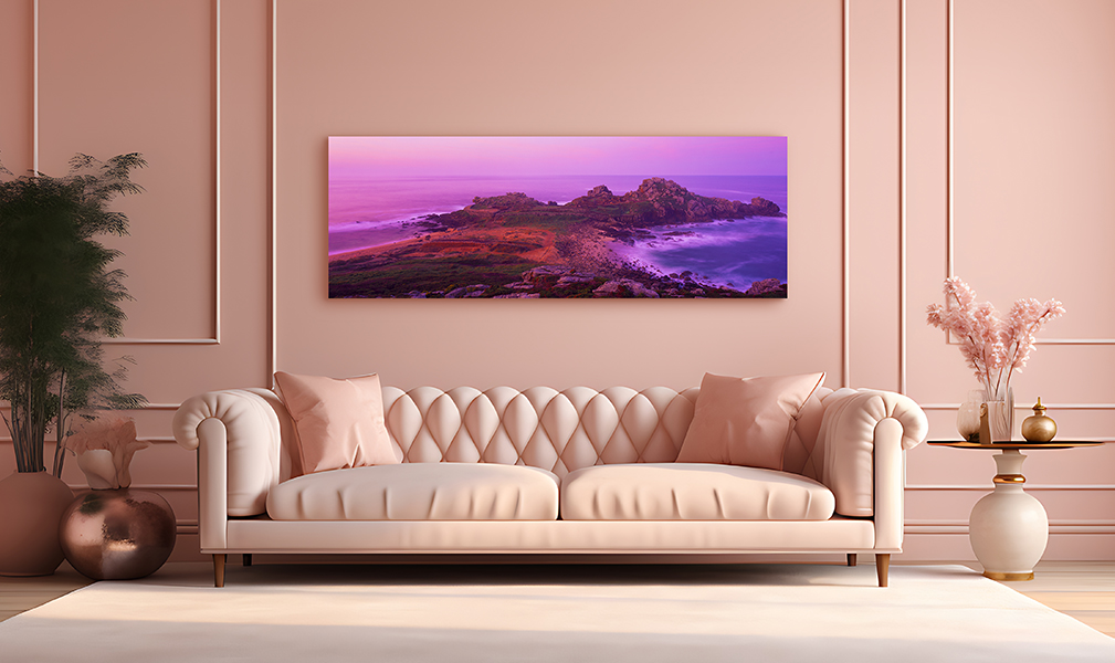 Fotografía panorámica Castro Baroña